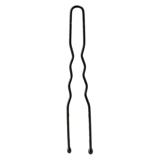 24 kurze Wellennadeln Schwarz