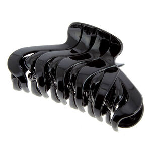 Krokodilklammer mit Drehverschluss Schwarz