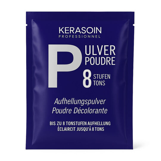 Blaues Blondierpulver 8 Farbt&ouml;ne