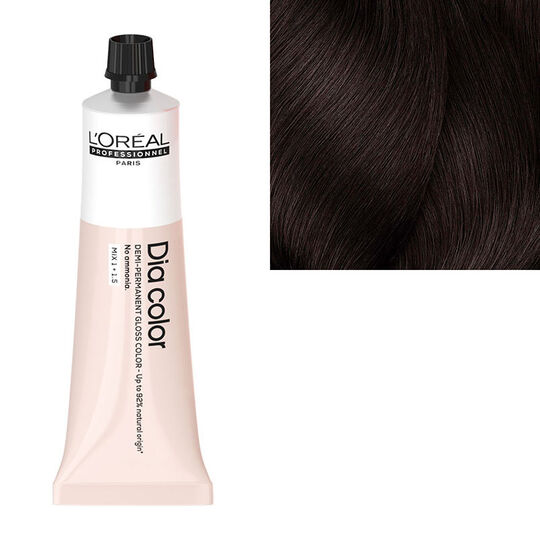 T&ouml;nung Haarfarbe Dia Color 4.15 Asch-Mahagoni Kastanienbraun