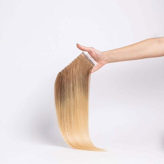 Tape In Extensions Ombre Echthaar 55 cm 6/613