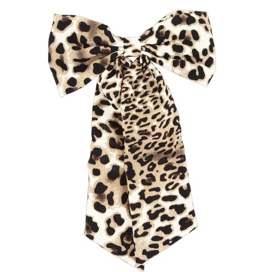 Klammer mit Leopardenmuster