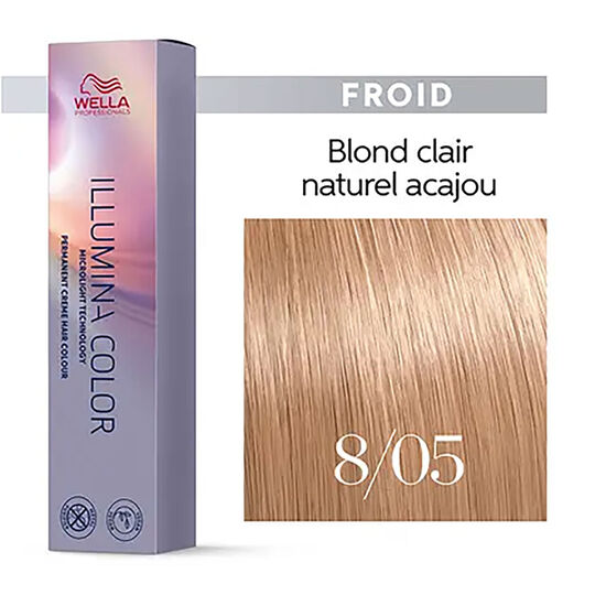Illumina Color 8/05 Hellblond Natur Mahagoni