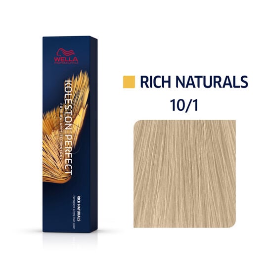 Permanente Haarfarbe Koleston Perfect Me+ 10/1 Sehr Sehr Hellblond Asch