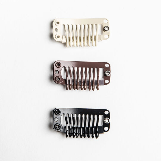Ersatz-Clips f&uuml;r Extensions Braun