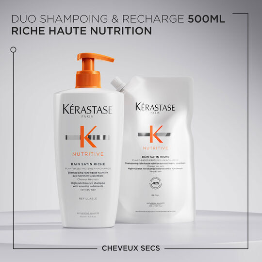 Bain satin riche Nutritive 500 ml nachf&uuml;llbar