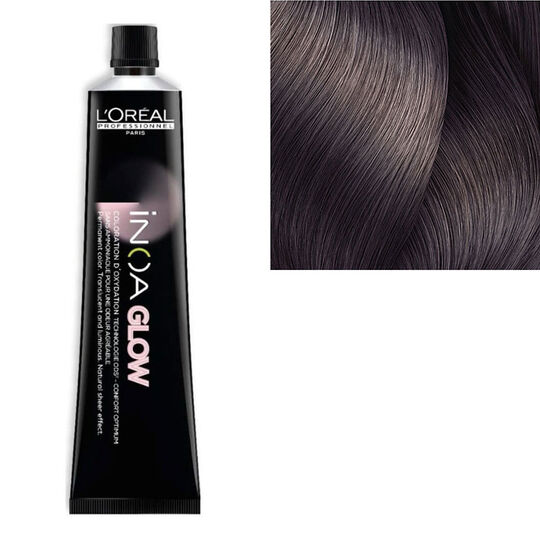 Transluzente, ammoniakfreie Haarfarbe Inoa Glow
