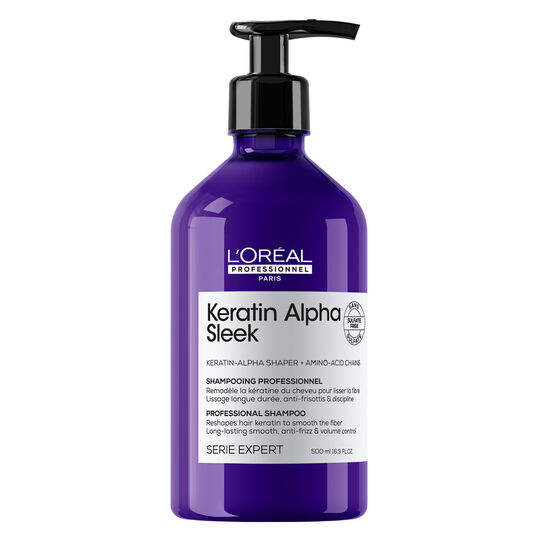 Keratin Alpha Sleek Disziplinierendes Shampoo