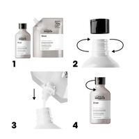 Duo-Nachf&uuml;llpackung Silver + Shampoo