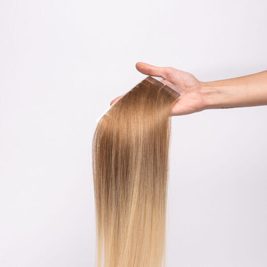 Tape In Extensions Ombre Echthaar 55 cm 6/613