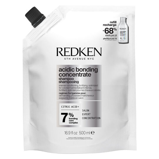 Reparierendes Shampoo f&uuml;r strapaziertes Haar Acidic Bonding Concentrate Nachf&uuml;llpackung 500 ml