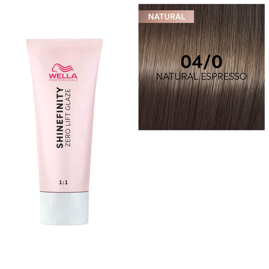 Shinefinity Gloss-Haarfarbe 04/0 Natural Espresso