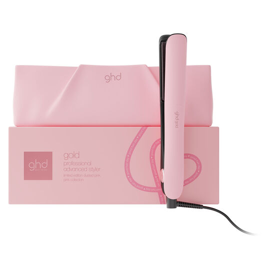 Haargl&auml;tter Gold, limitierte Auflage in Pink