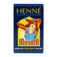 Rotes Henna ardent Masria