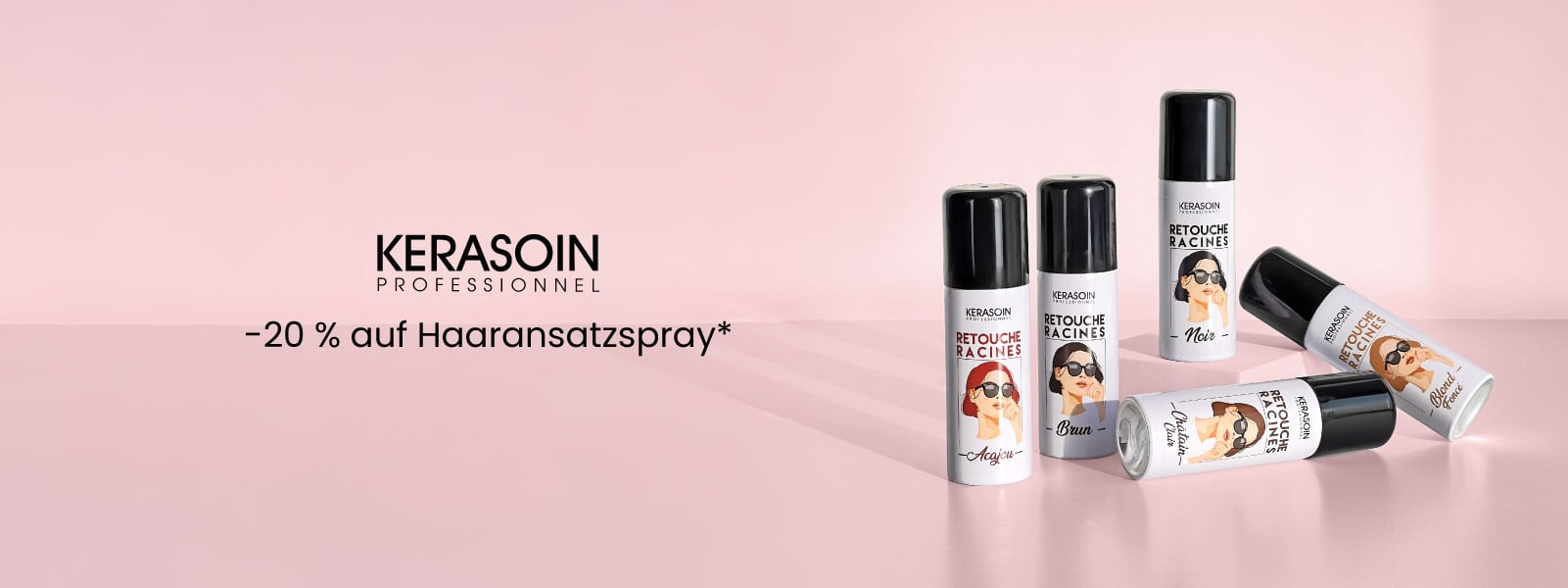 Kerasoin Professionnel: -20 % auf Haaransatzspray. Kerasoin Professionnel: -20 % auf Haaransatzspray.