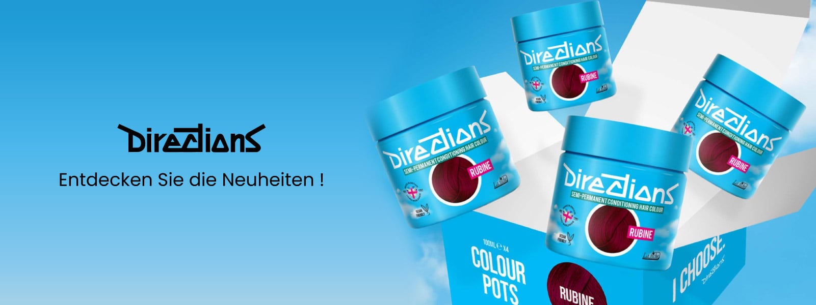 Entdecken Sie die Neuheiten von Directions! Entdecken Sie die Neuheiten von Directions!
