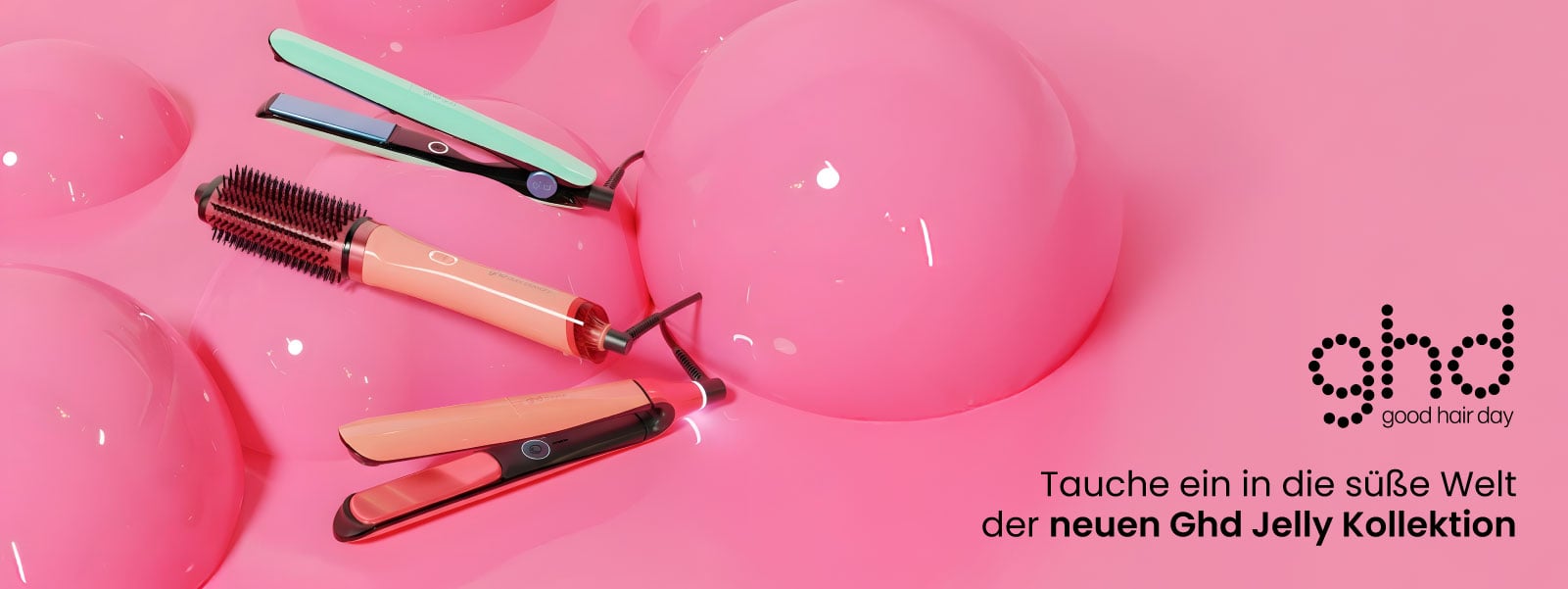 Entdecke die verführerische Ghd Jelly Kollektion: preisgekrönte Stylingtools & gefeiert in den sozialen Medien.