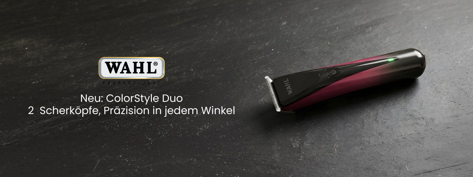 Neu: ColorStyle Duo - 2  Scherköpfe, Präzision in jedem Winkel