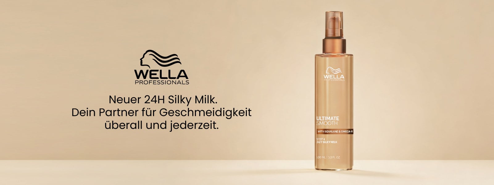 Entdecke den 24H Ultimate Smooth Silky Milk von Wella Professionals.