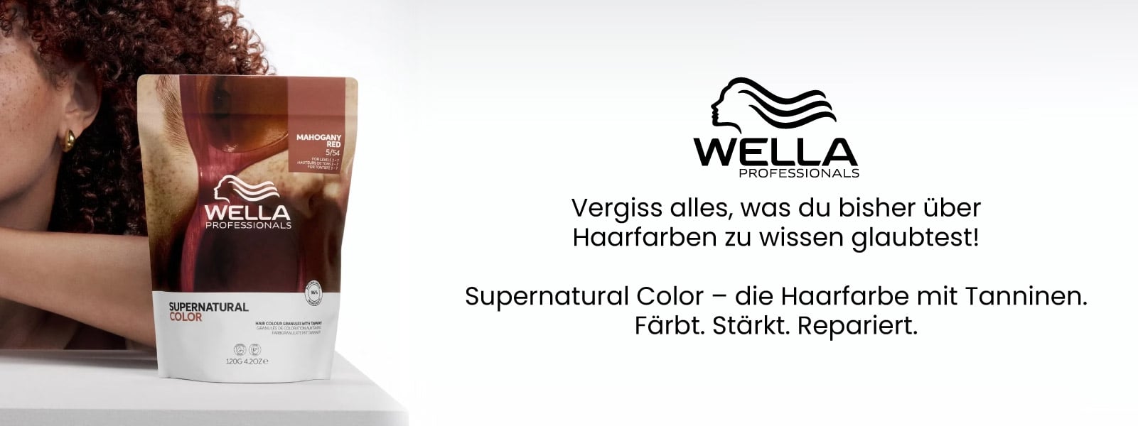 Entdecke die erste Haarfarbe mit Tanninen von Wella Professionals: Supernatural Color!